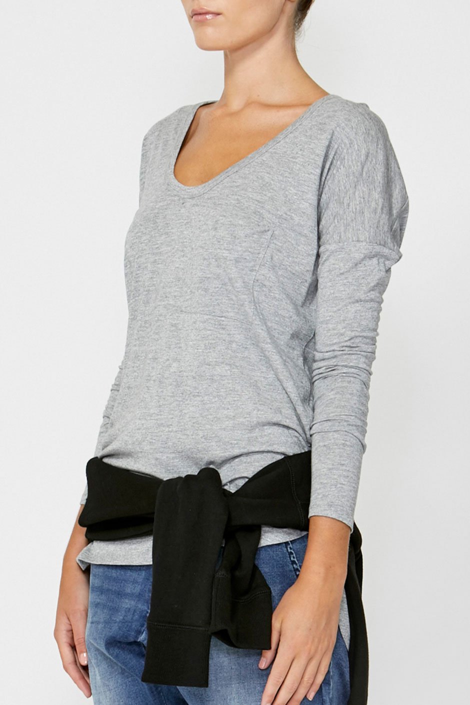 [TEST] Luxe Long Sleeve Boyfriend Tee