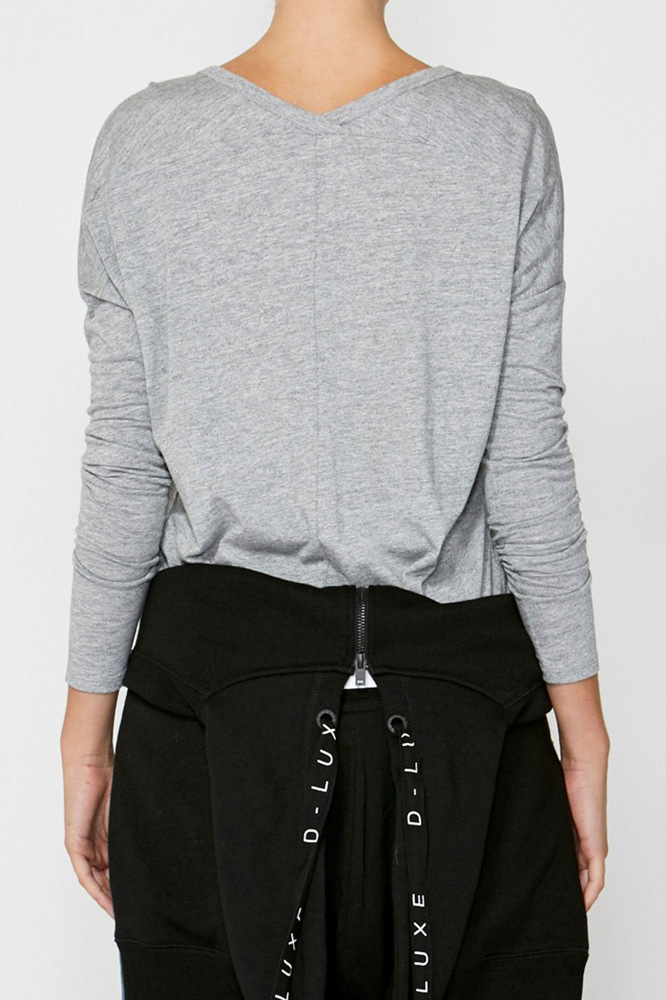 [TEST] Luxe Long Sleeve Boyfriend Tee