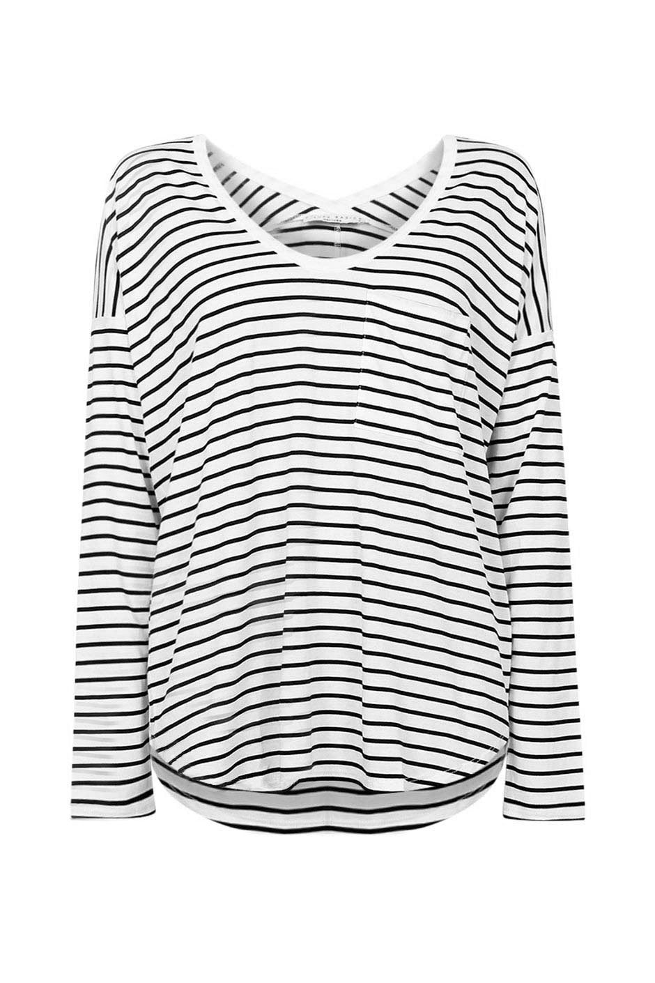 [TEST] Luxe Long Sleeve Boyfriend Tee