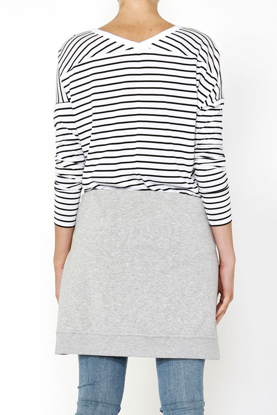 [TEST] Luxe Long Sleeve Boyfriend Tee
