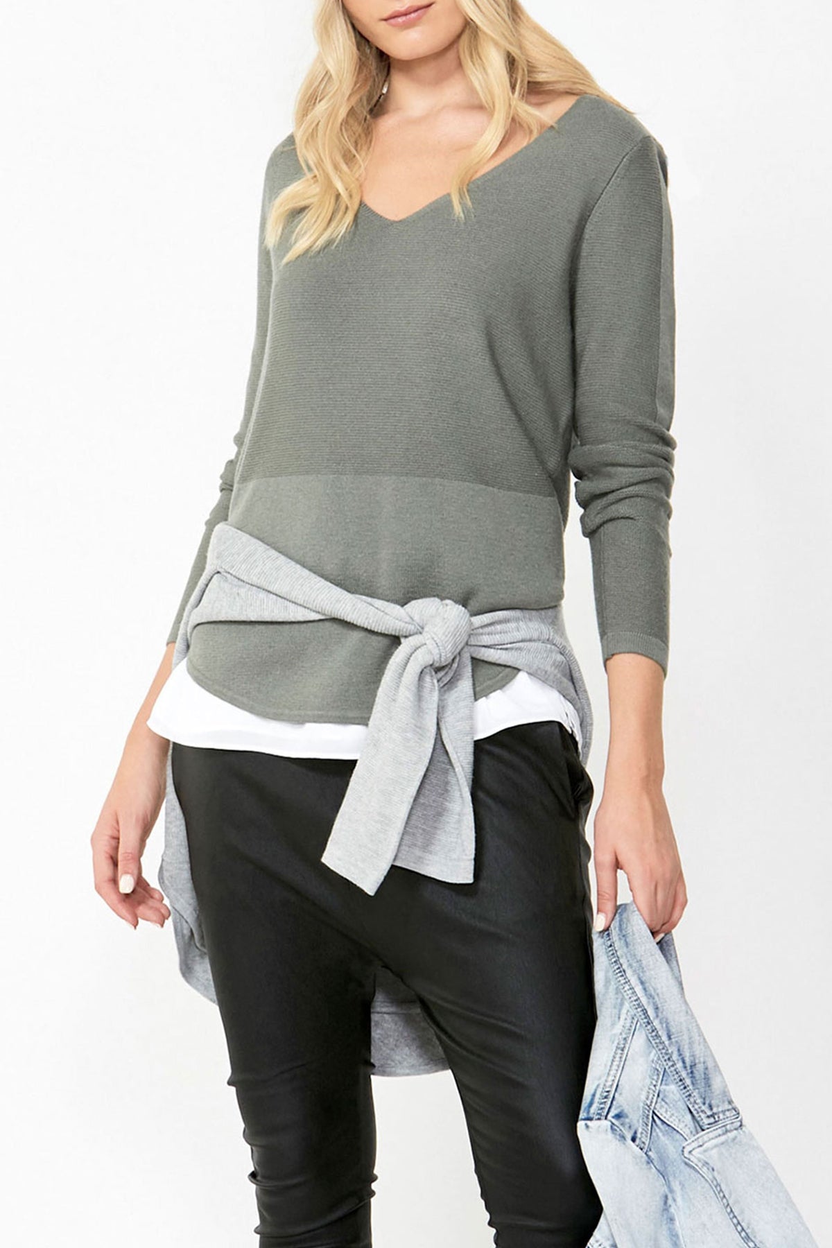 [TEST] Taylor V Neck Jumper