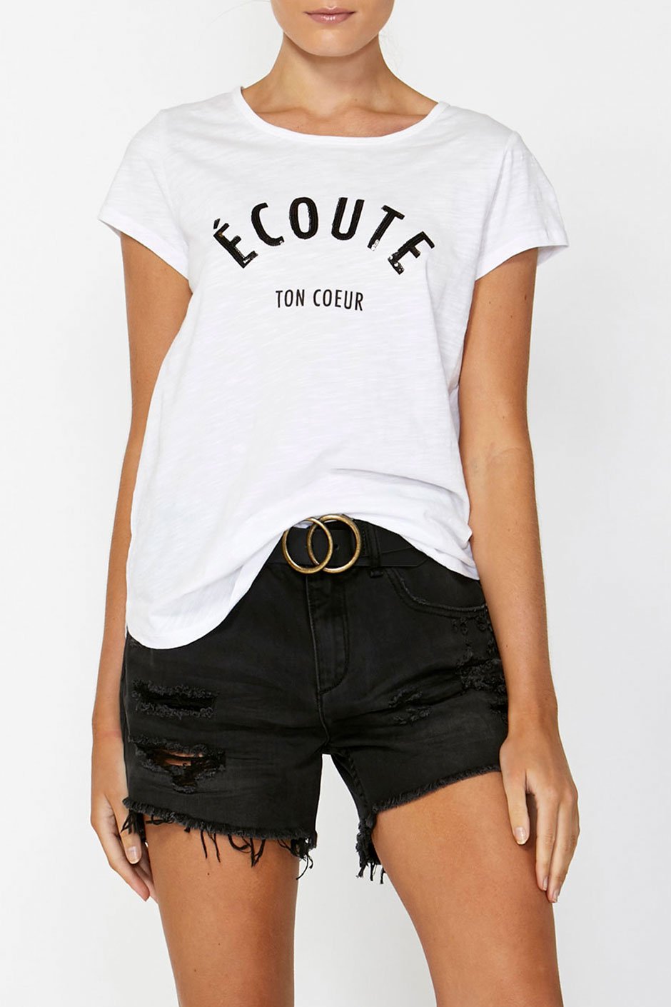 [TEST] Ecoute Sequin Tee
