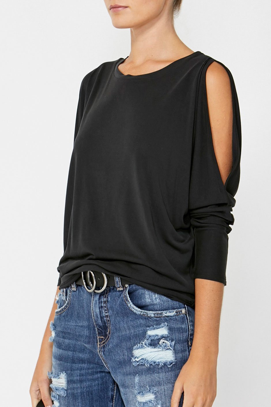 [TEST] Bianca Cut Shoulder Top