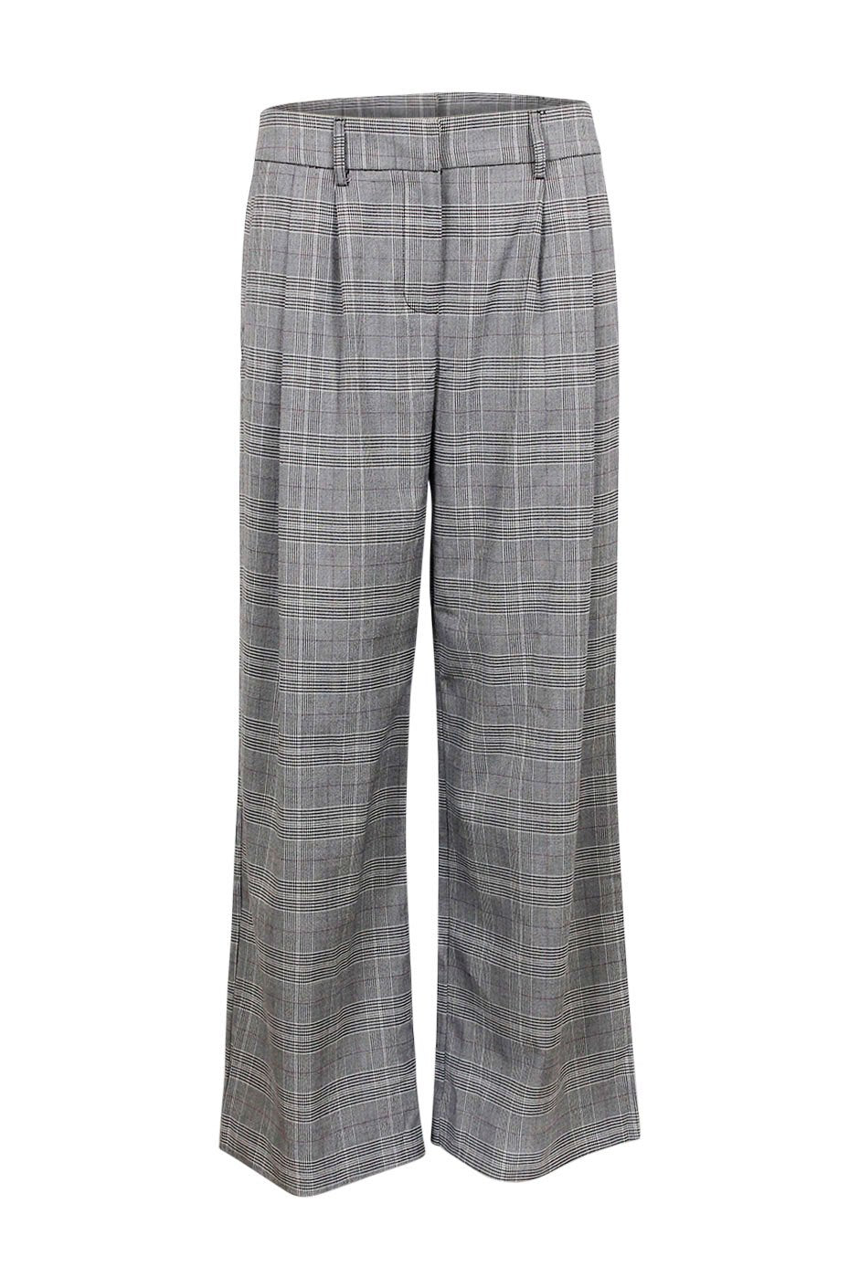 [TEST] Faith Check Wide Leg Pant