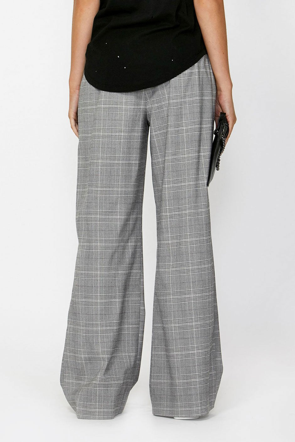 [TEST] Faith Check Wide Leg Pant