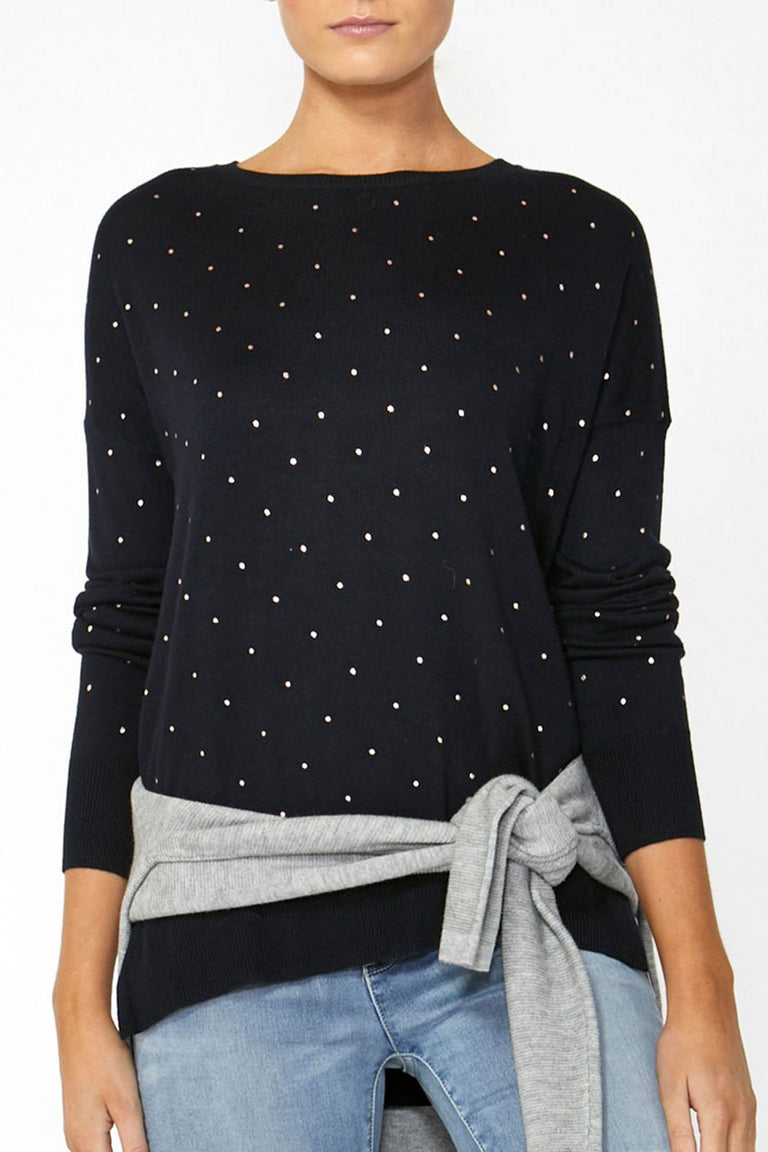[TEST] Gemma Foil Knit