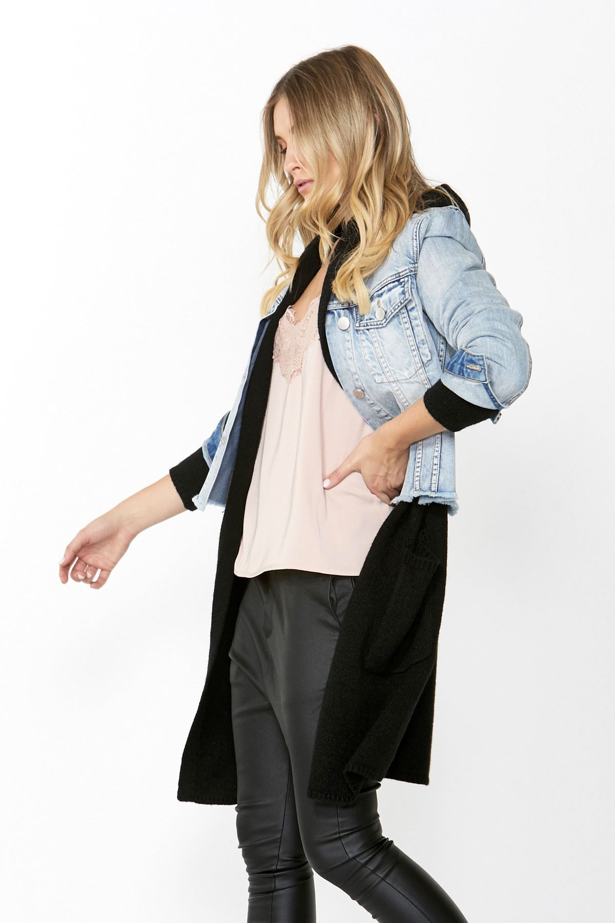 [TEST] Edie Hooded Coatigan