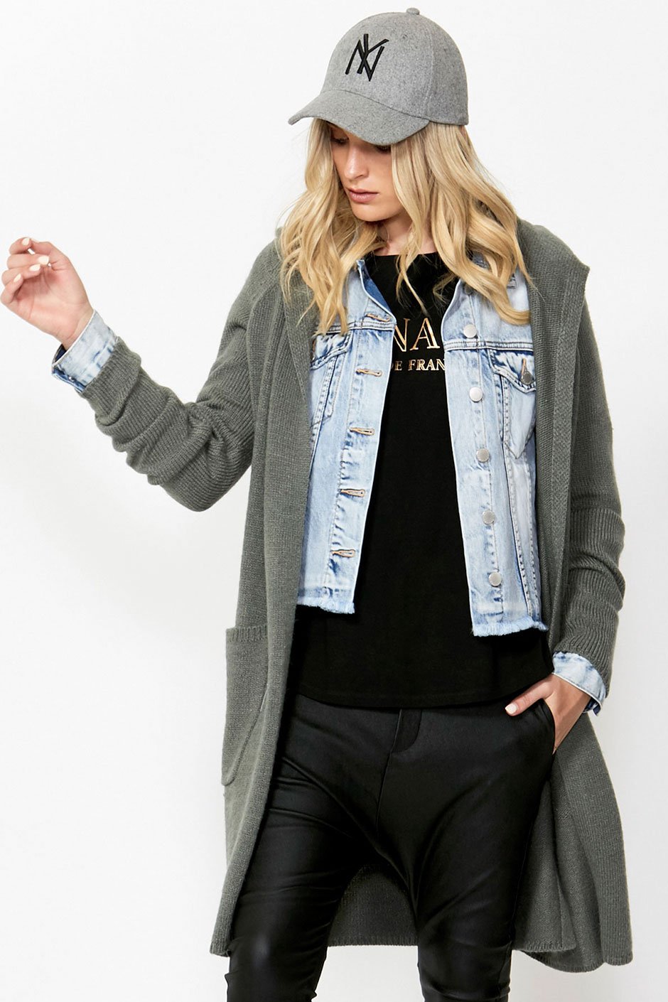 [TEST] Edie Hooded Coatigan