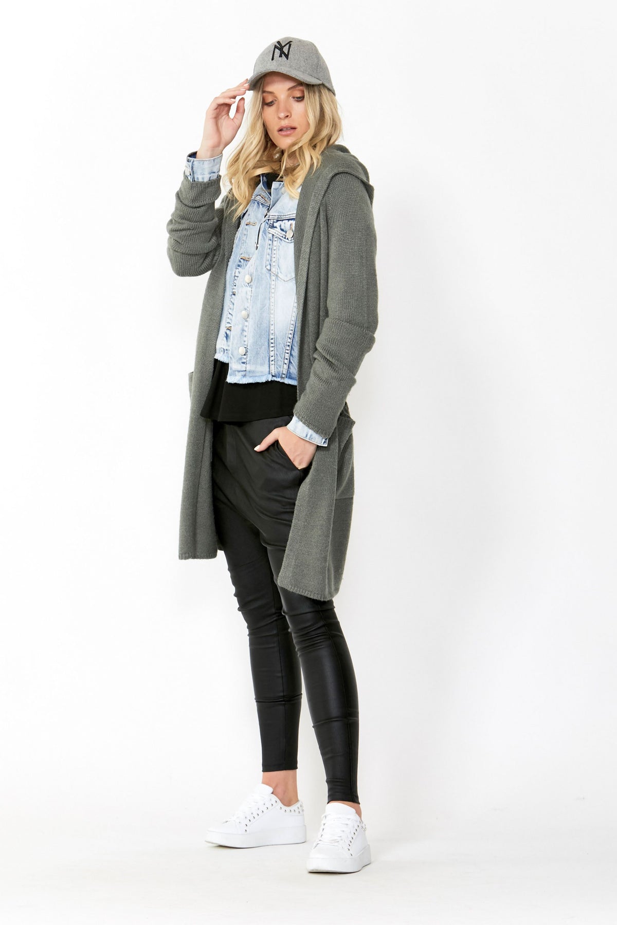[TEST] Edie Hooded Coatigan