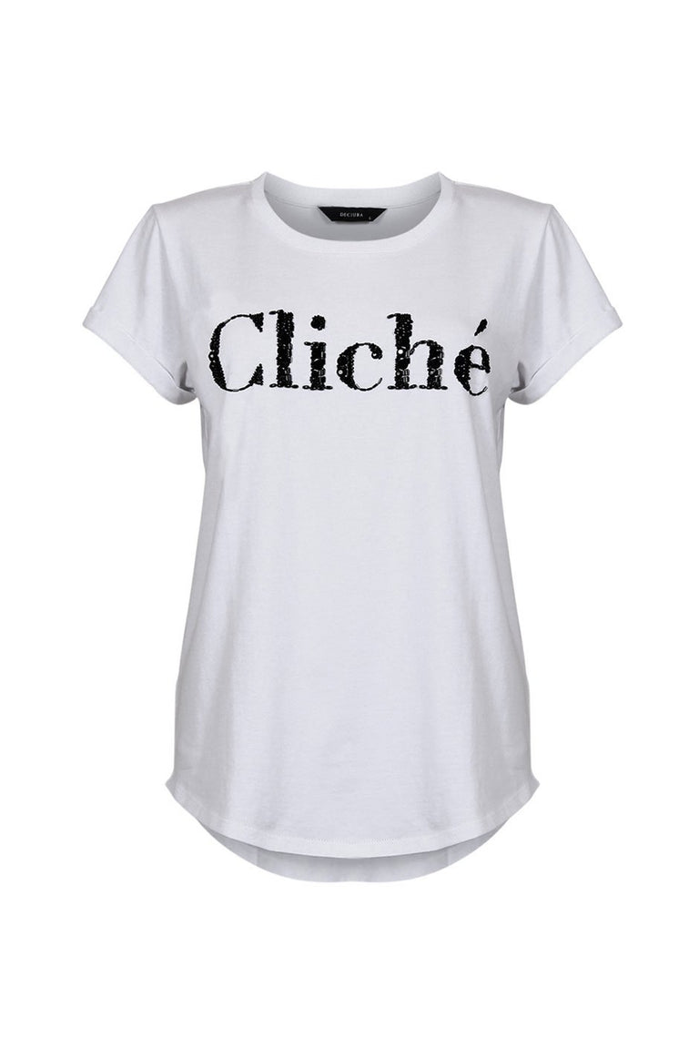 [TEST] Cliche Text Tee