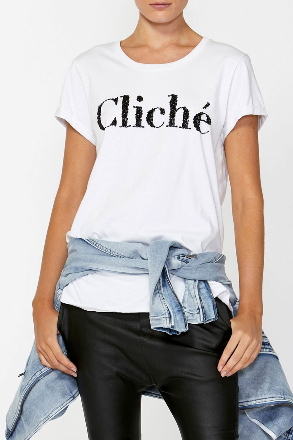 [TEST] Cliche Text Tee