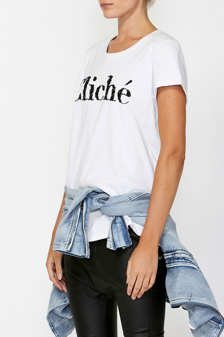 [TEST] Cliche Text Tee