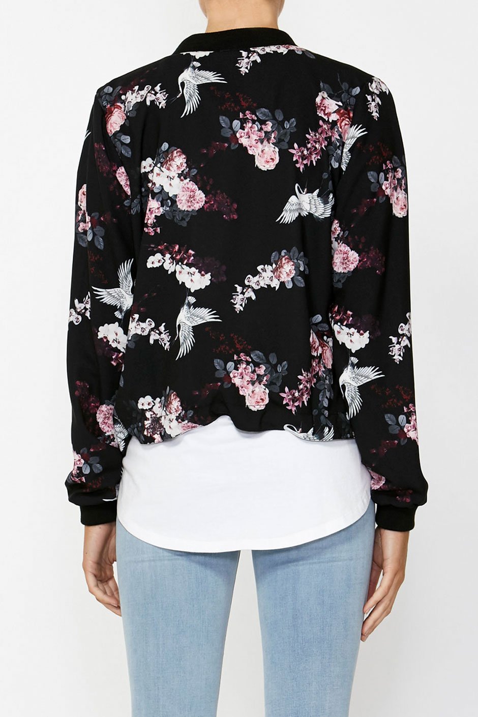 [TEST] Kathryn Printed Bomber