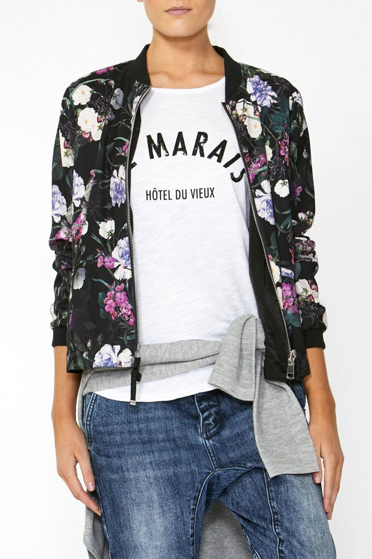 [TEST] Kathryn Printed Bomber