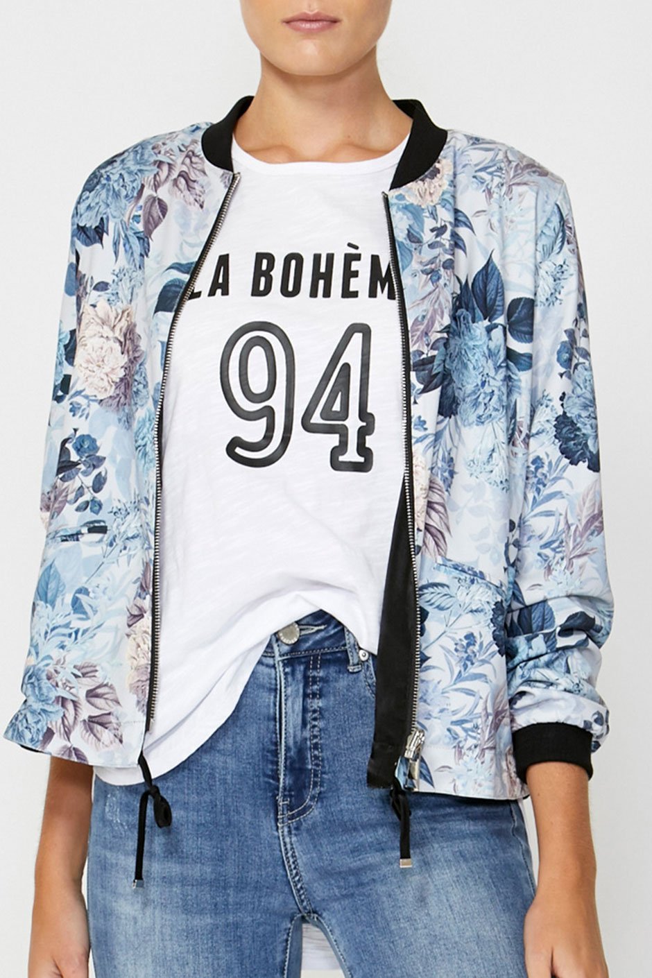 [TEST] Kathryn Printed Bomber