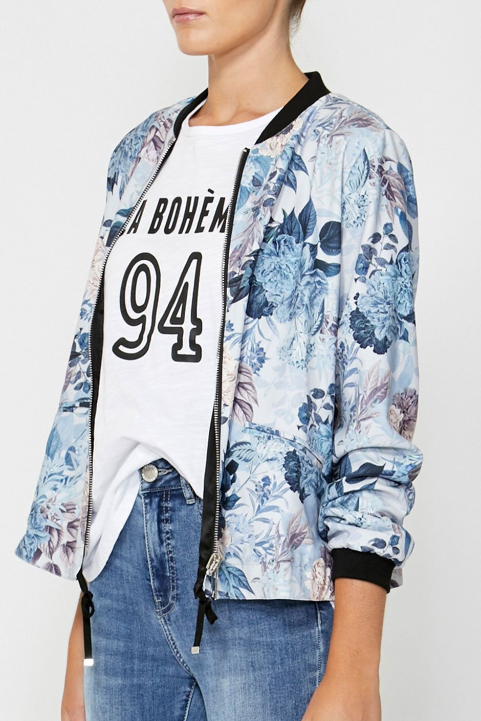 [TEST] Kathryn Printed Bomber