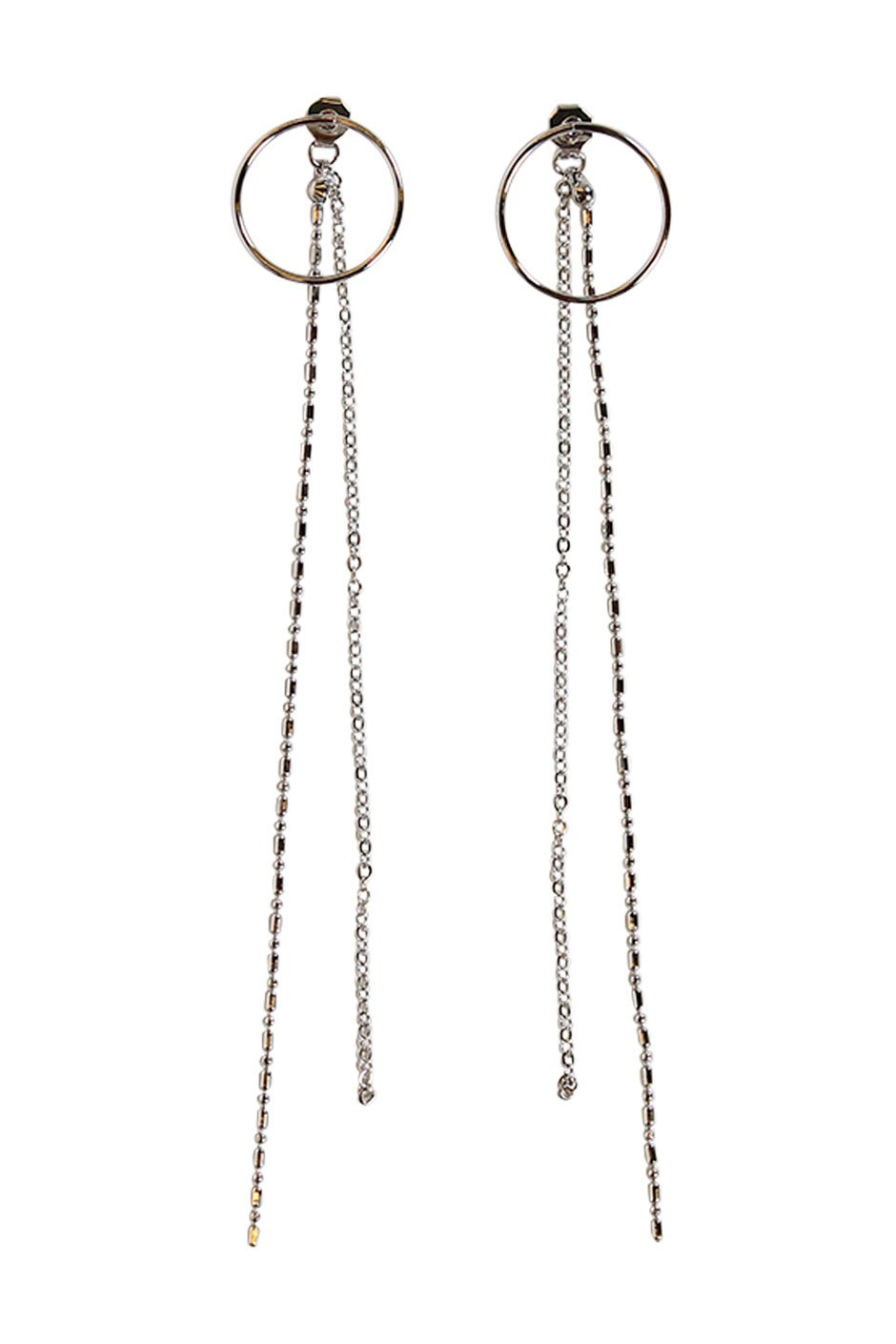 [TEST] Fancy Chain Circle Earring