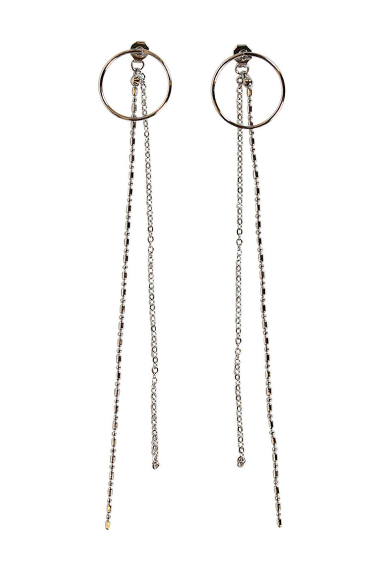 [TEST] Fancy Chain Circle Earring