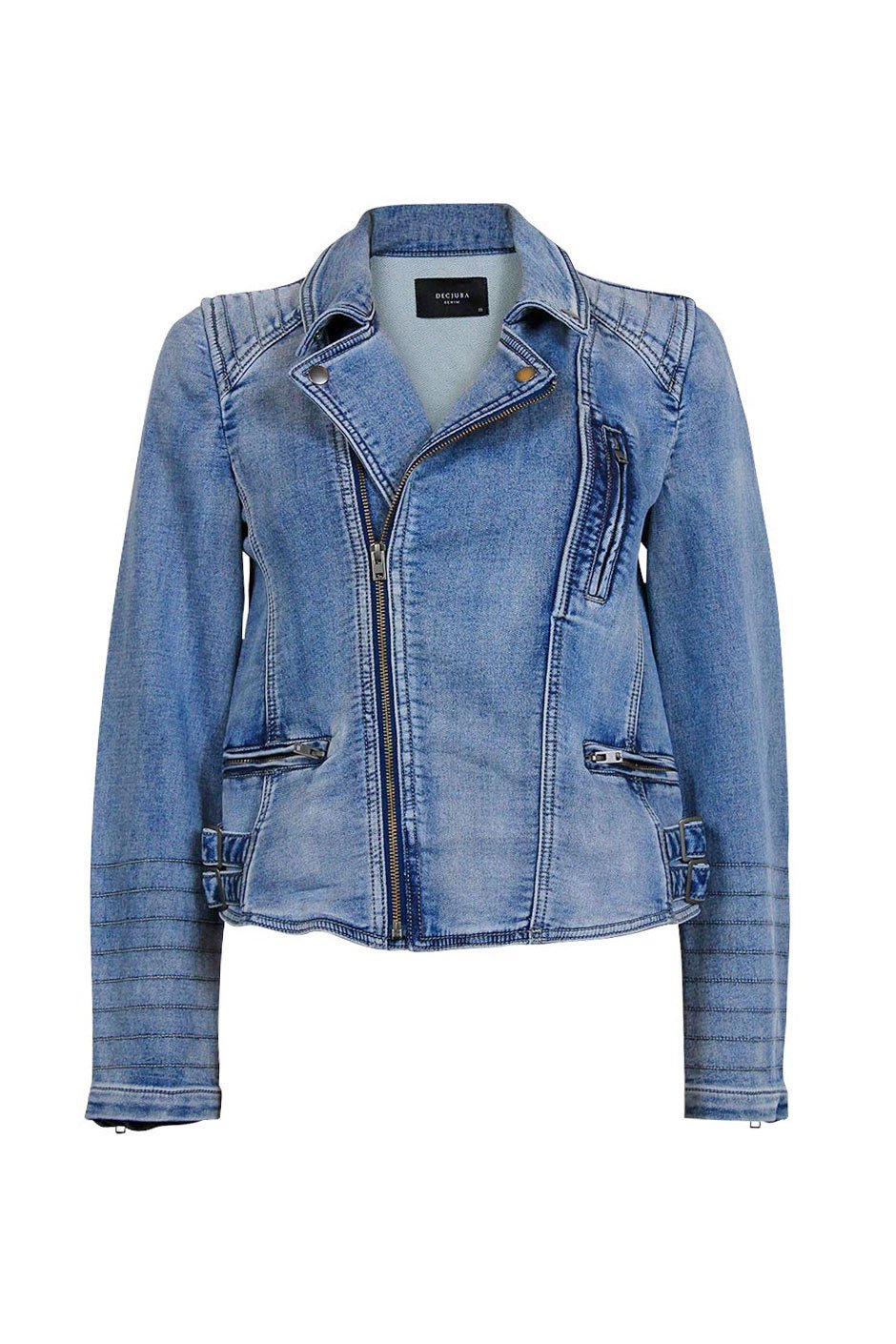 [TEST] Lina Biker Denim Jacket