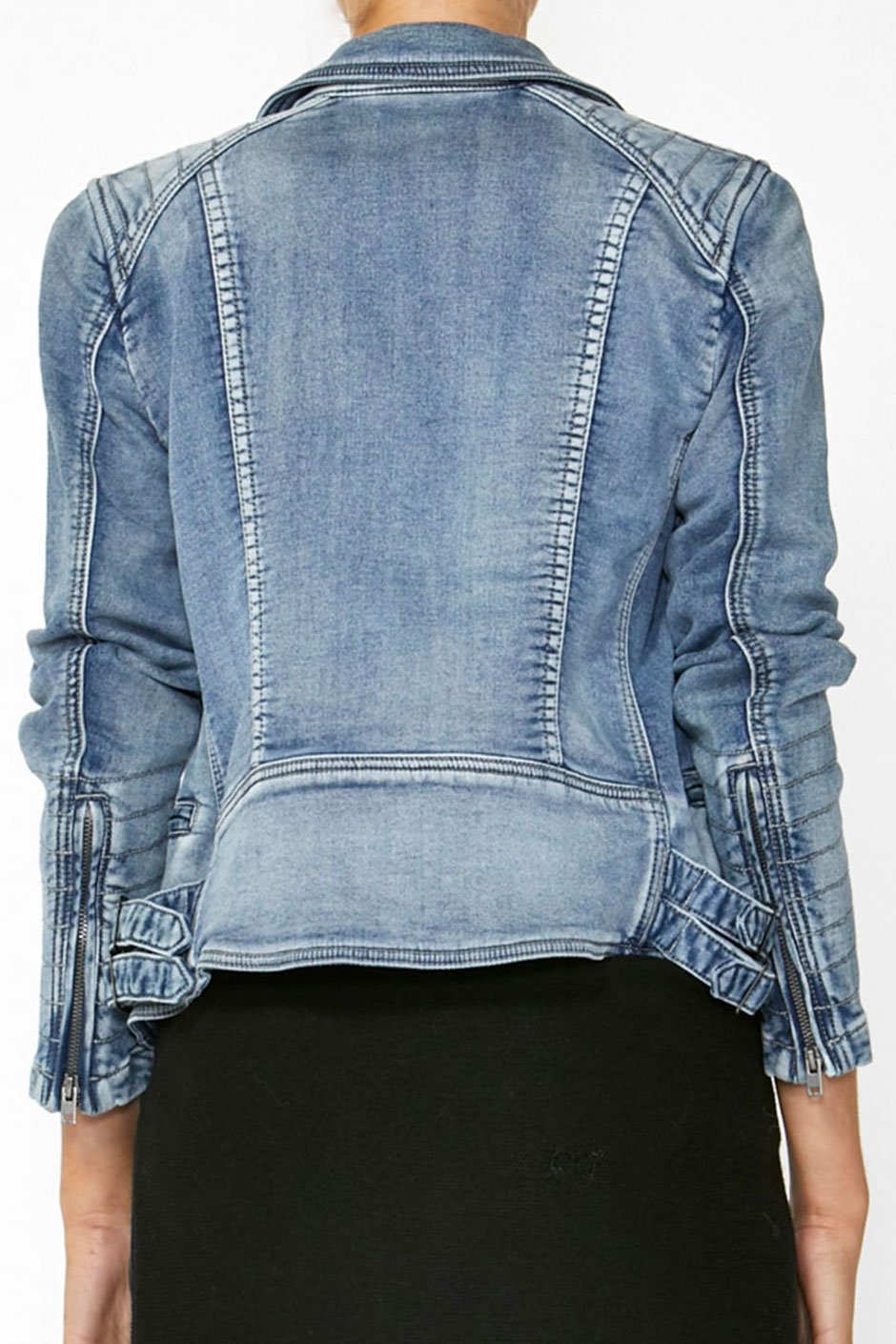 [TEST] Lina Biker Denim Jacket