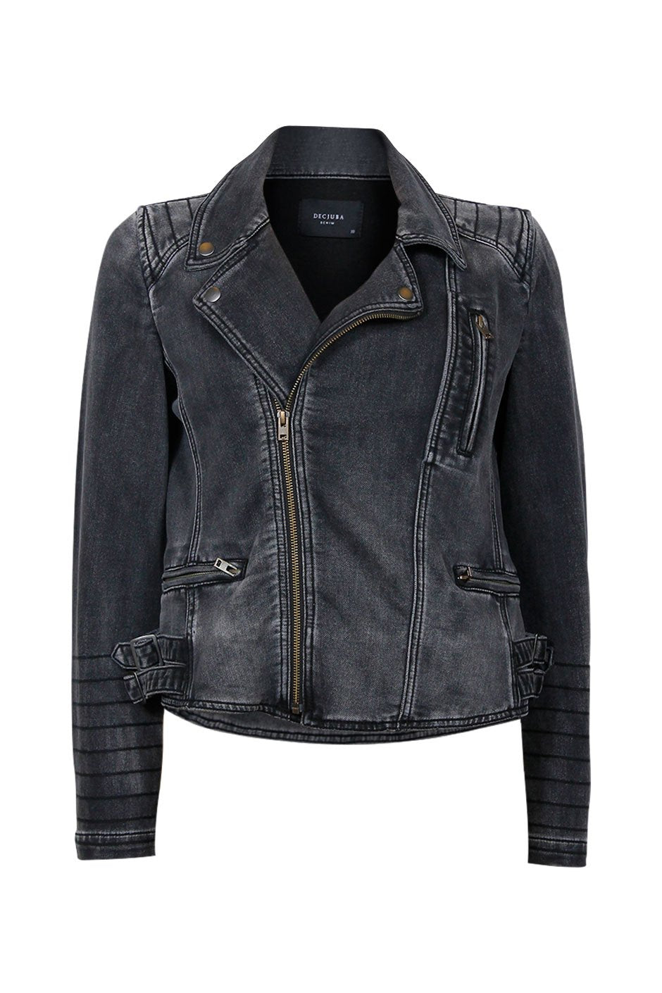 [TEST] Lina Biker Denim Jacket