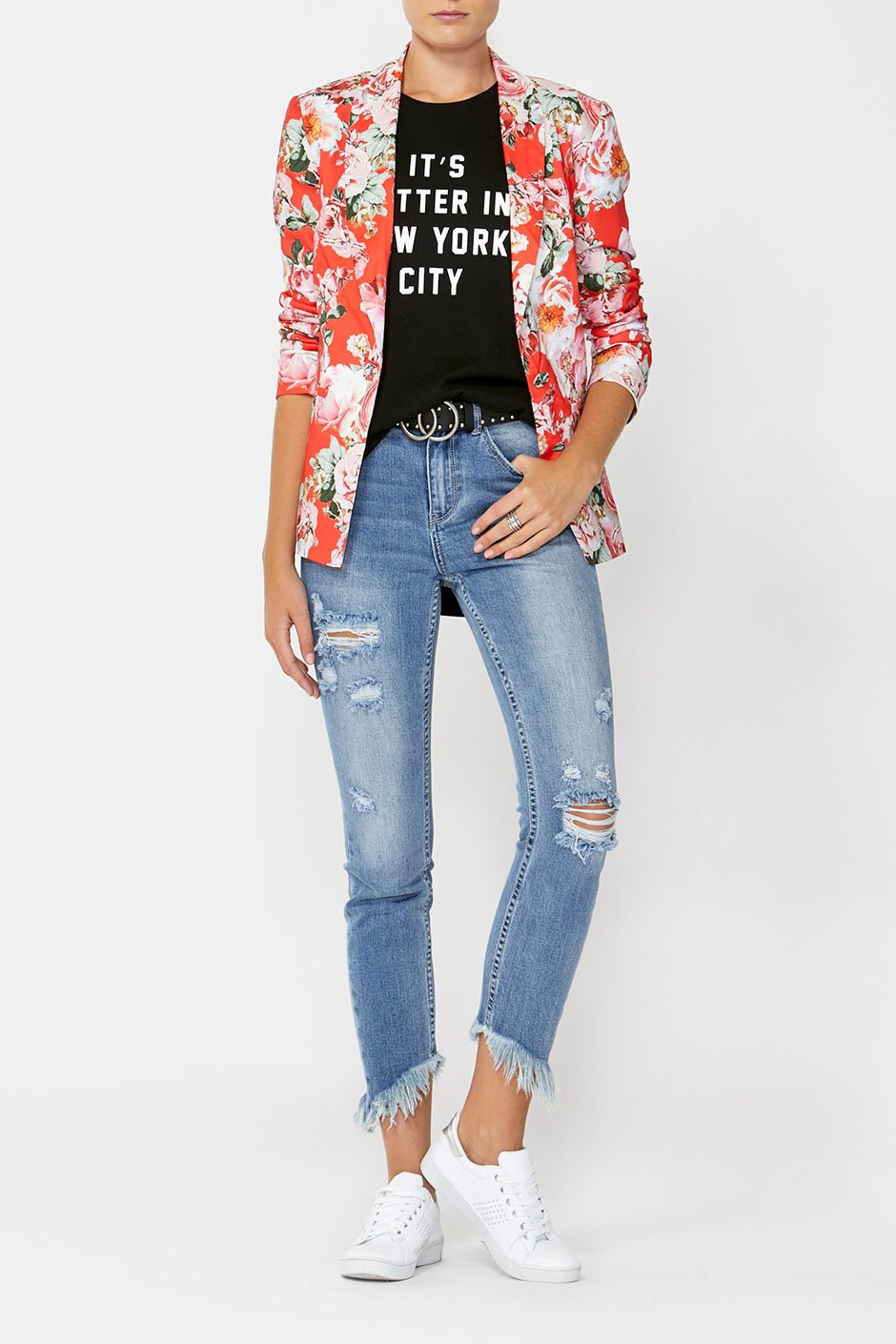 [TEST] Sylvia Printed Blazer