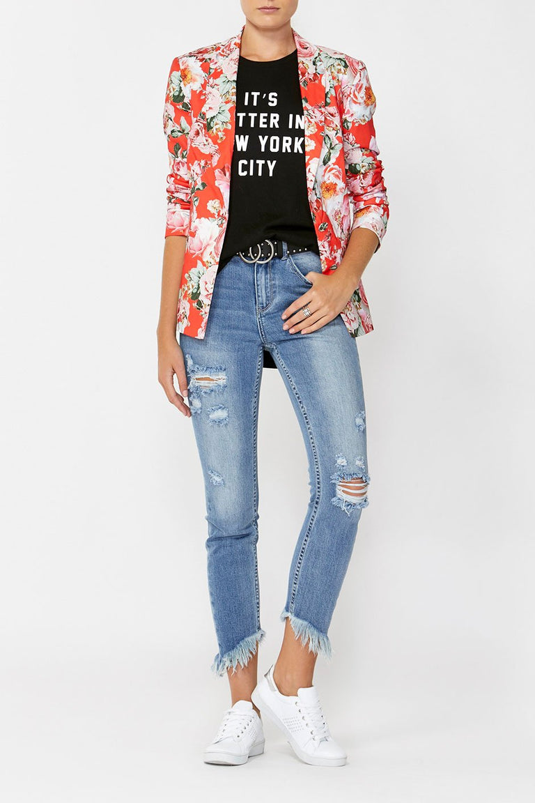 [TEST] Sylvia Printed Blazer