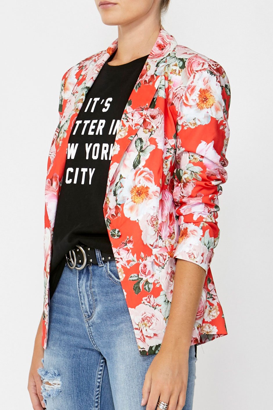 [TEST] Sylvia Printed Blazer