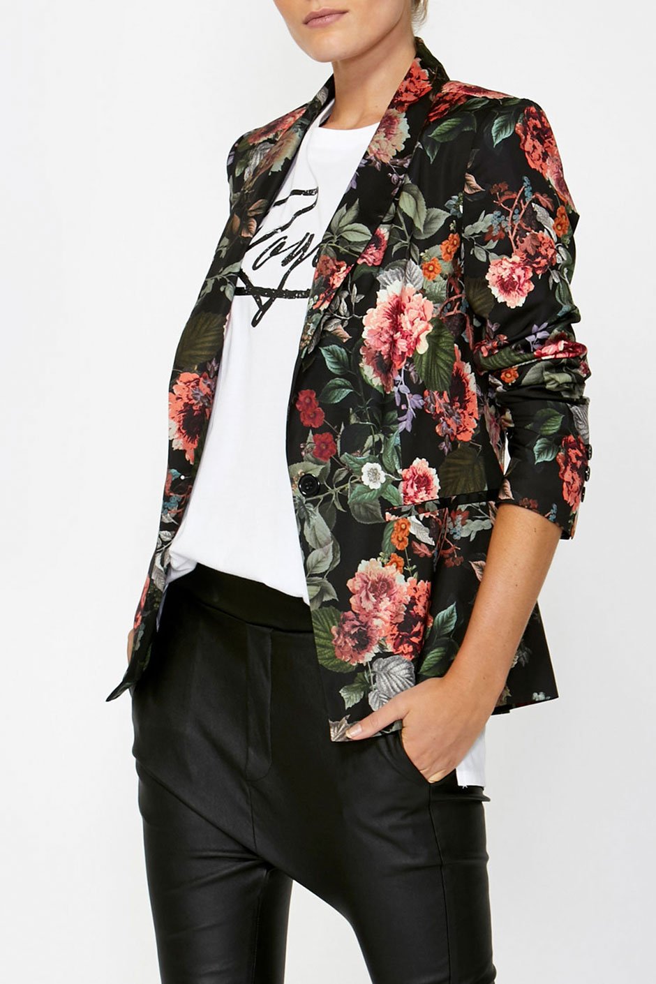 [TEST] Sylvia Printed Blazer