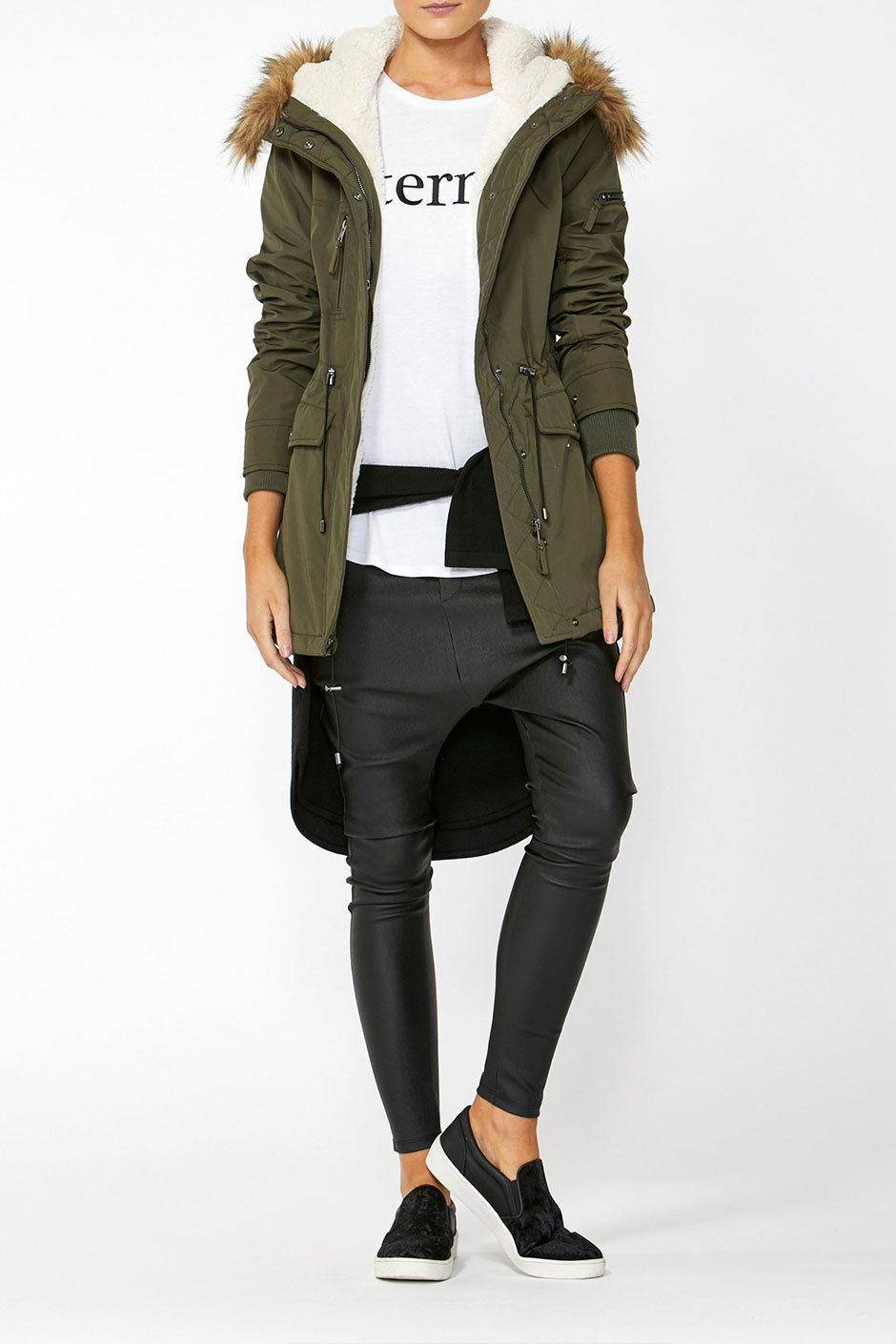 [TEST] Maddie Faux Fur Lined Jacket
