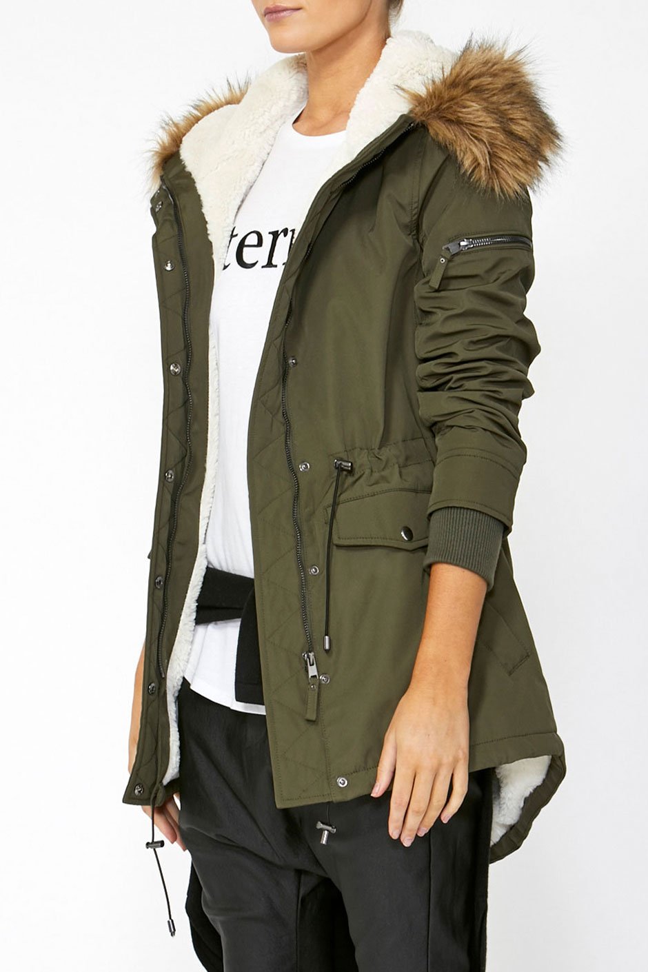 [TEST] Maddie Faux Fur Lined Jacket