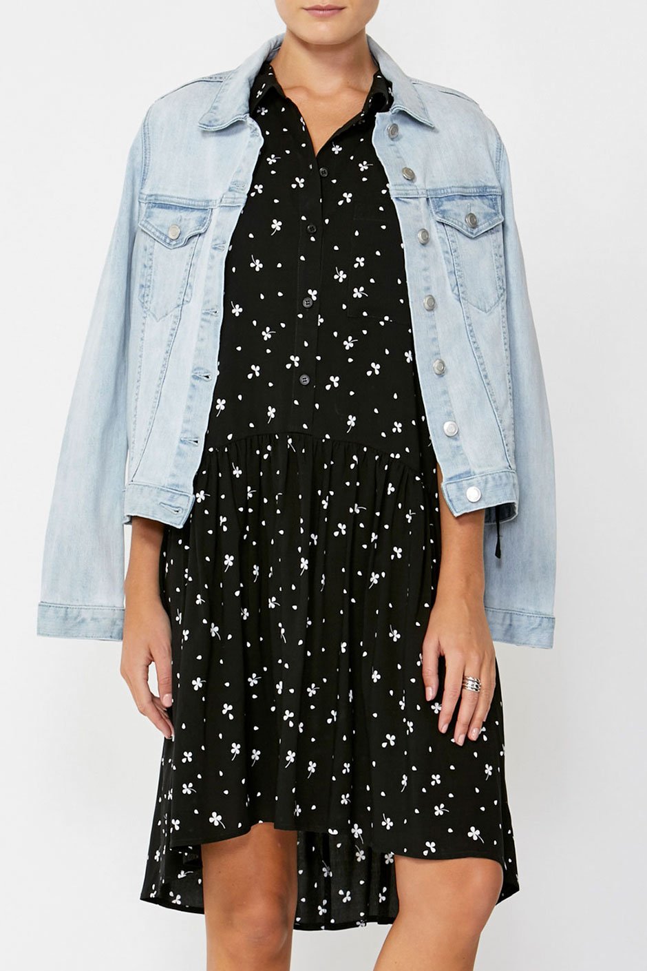 [TEST] Annie Drop Waist Shirt Dress