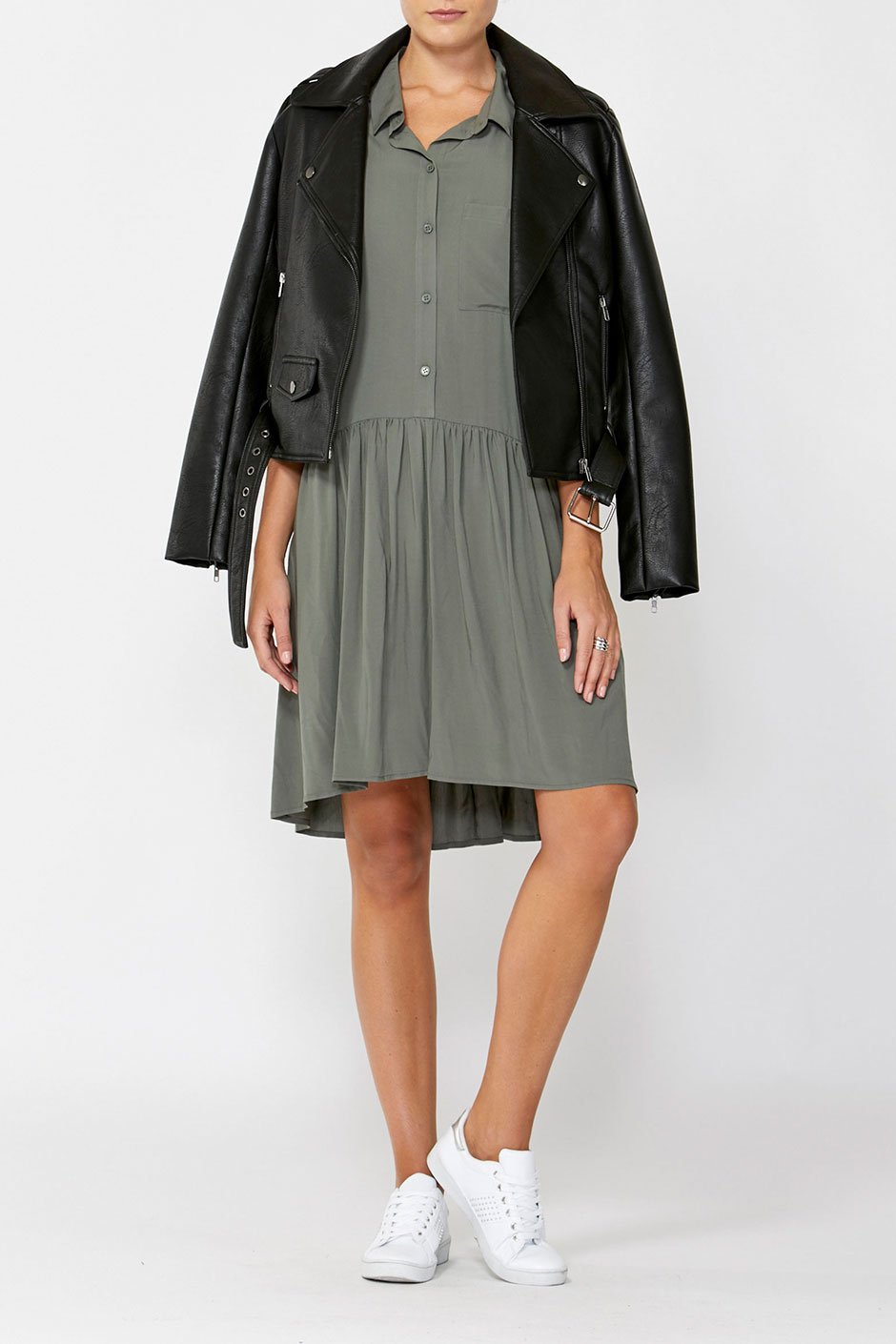 [TEST] Annie Drop Waist Shirt Dress