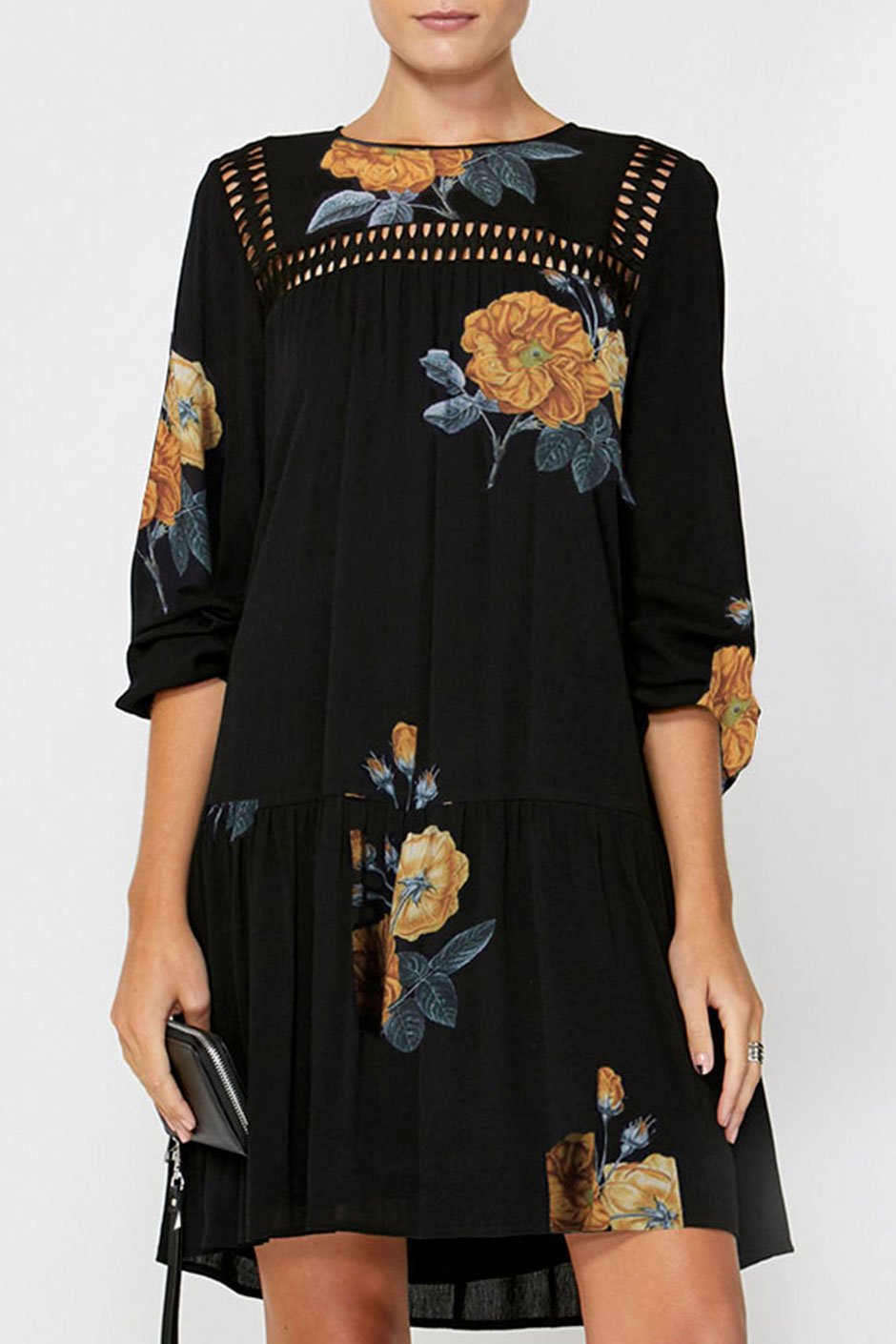 [TEST] Regan Lace Trim Dress
