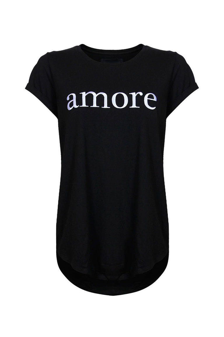 [TEST] Amore Embroidered Tee