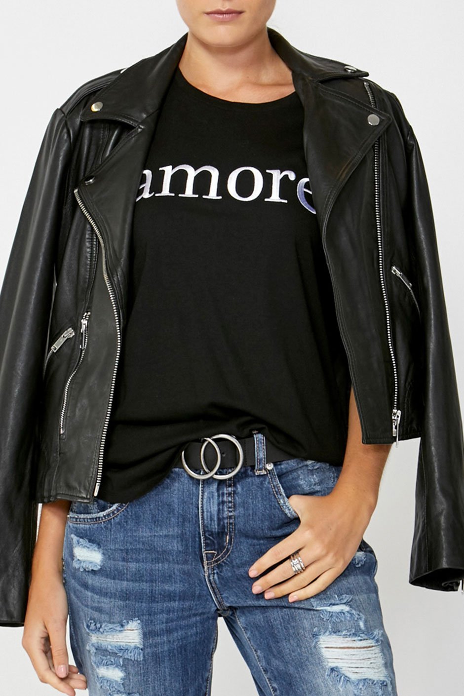 [TEST] Amore Embroidered Tee