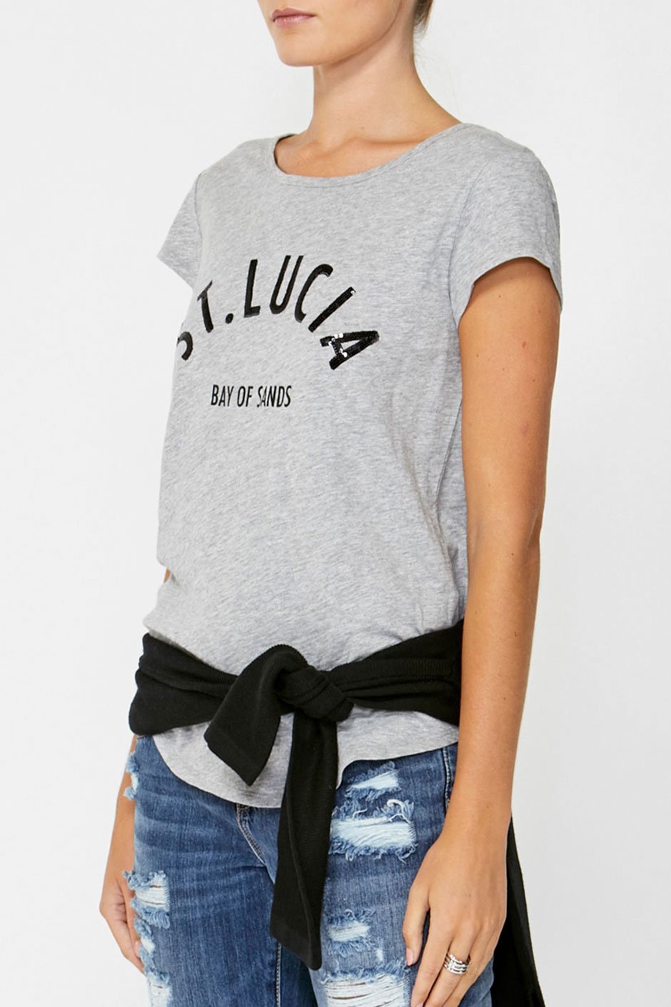 [TEST] St Lucia Sequin Tee