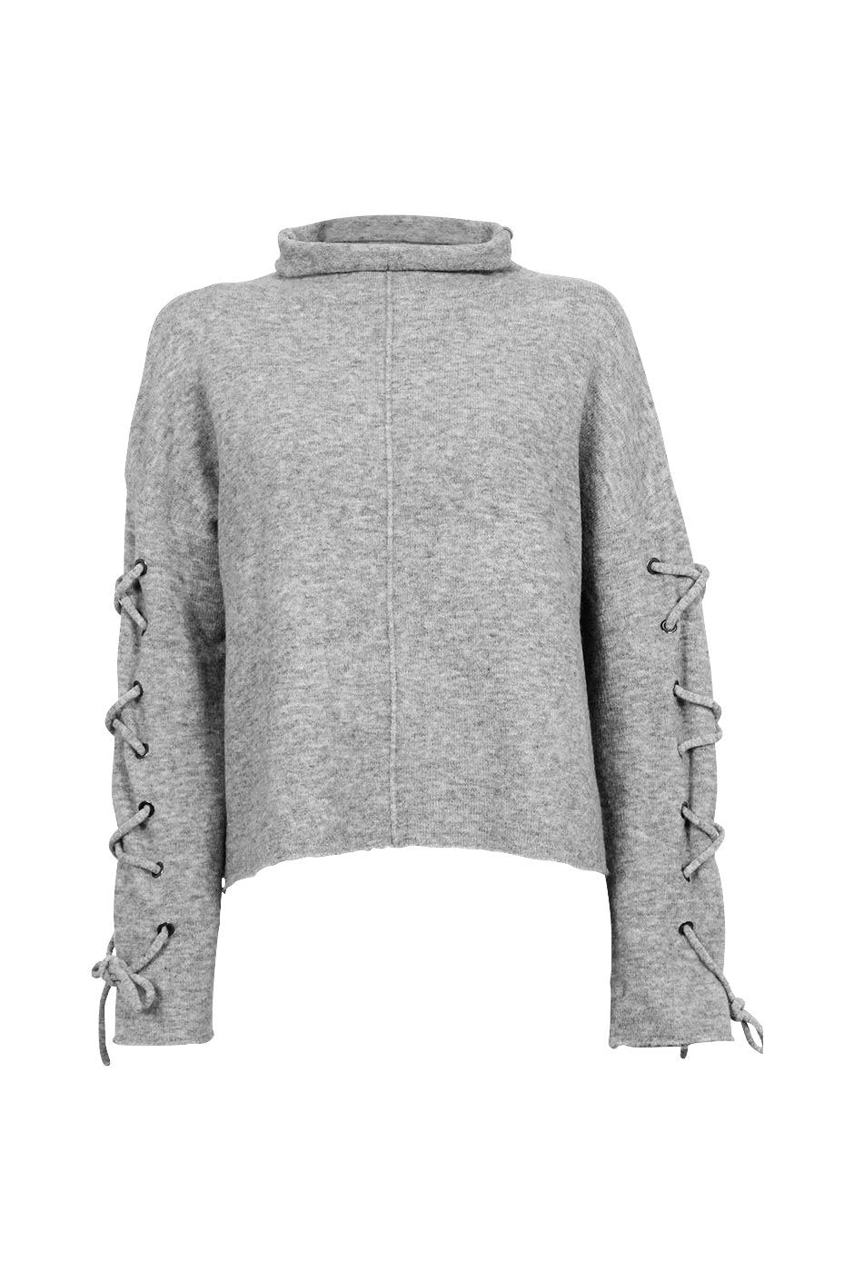 [TEST] Alyissa Lace Up Sleeve Knit
