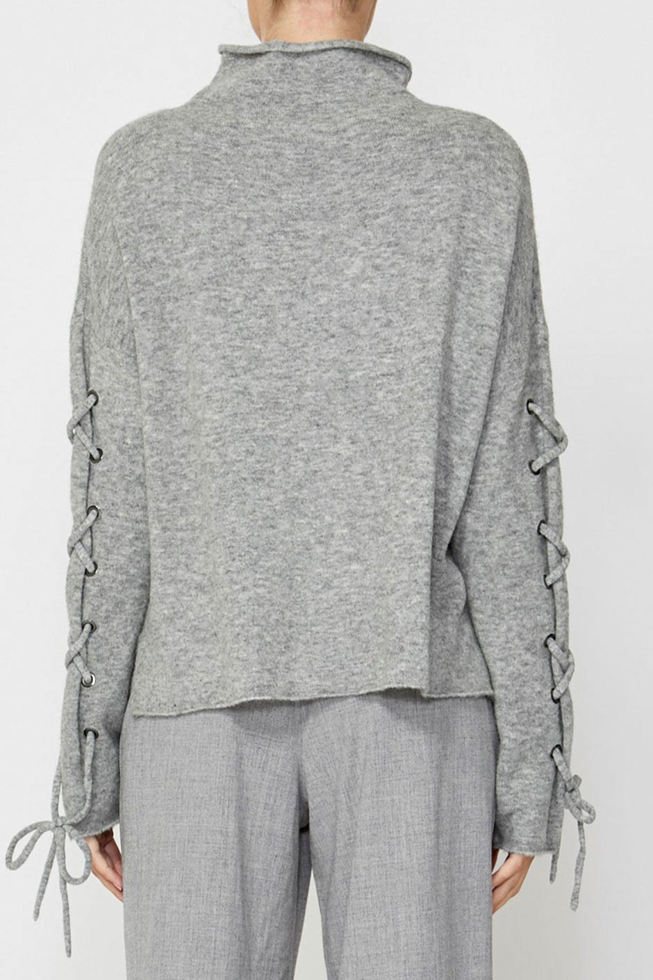 [TEST] Alyissa Lace Up Sleeve Knit