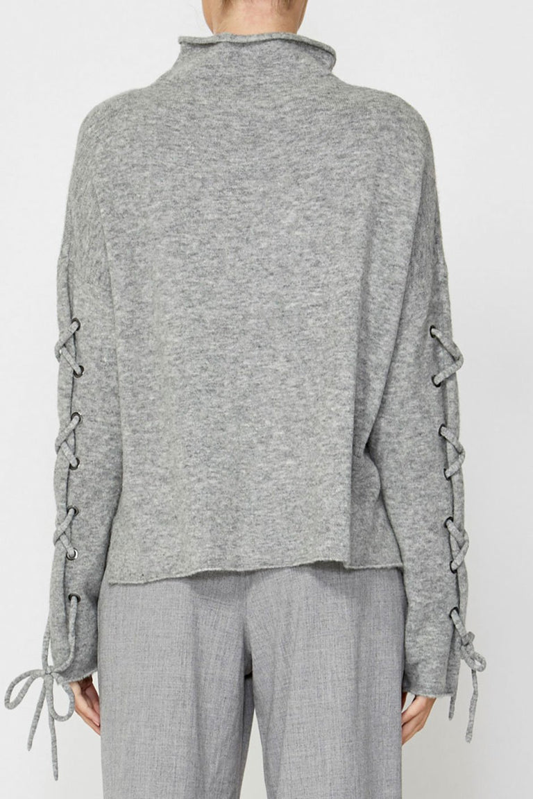 [TEST] Alyissa Lace Up Sleeve Knit