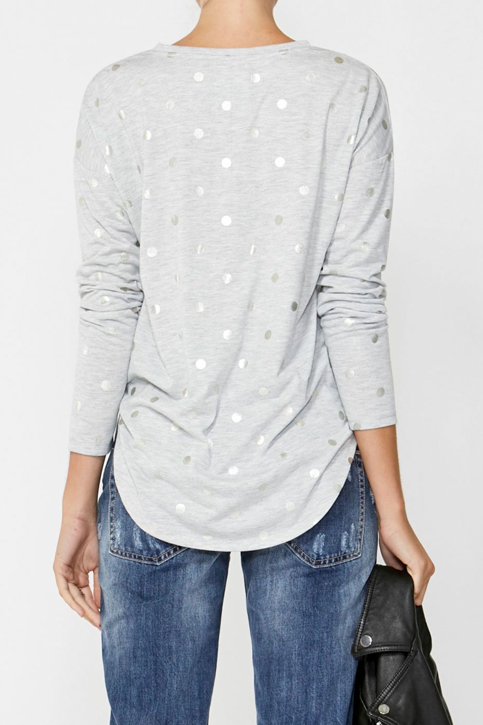 [TEST] Erica Metallic Spot Tee