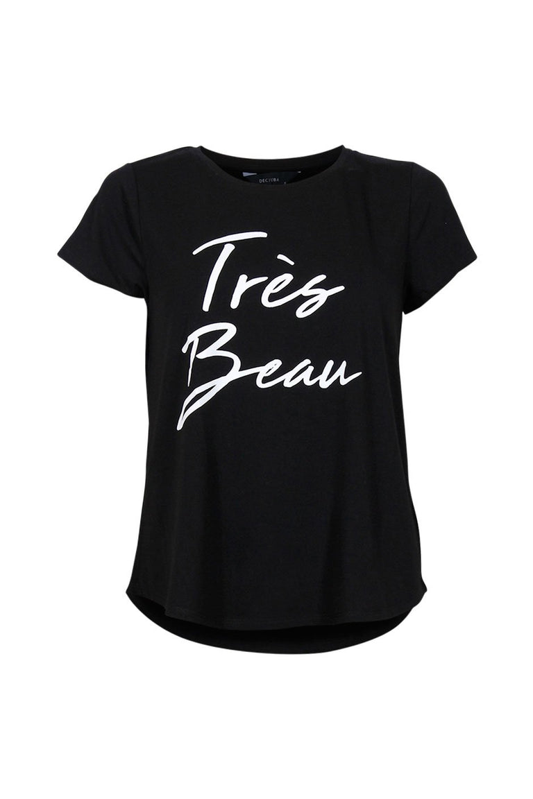 [TEST] Tres Beau Text Tee