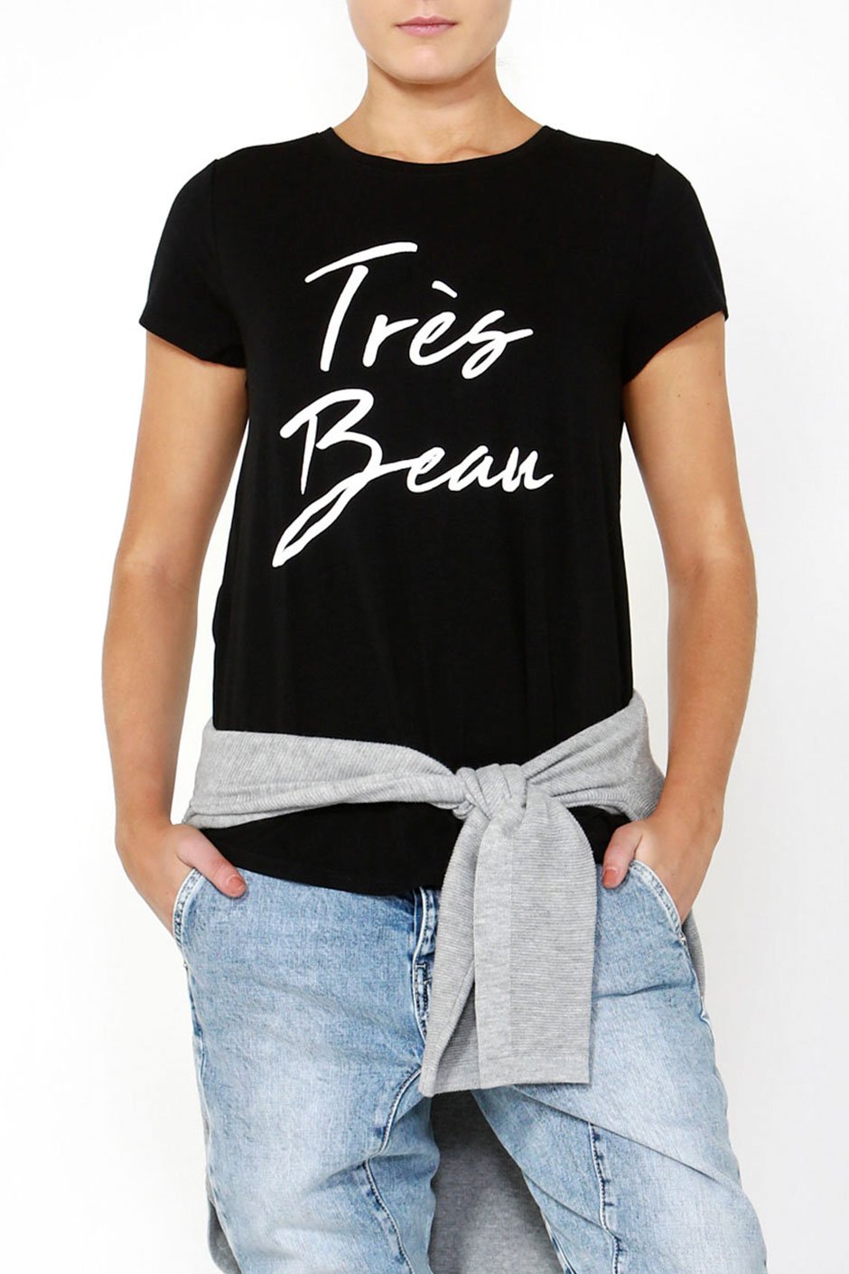 [TEST] Tres Beau Text Tee