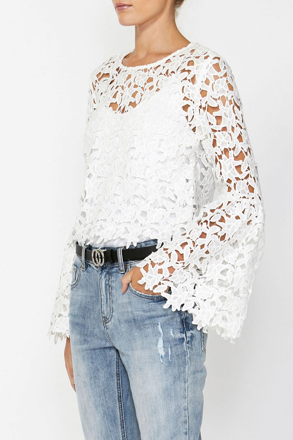 [TEST] Karla Lace Statement Top