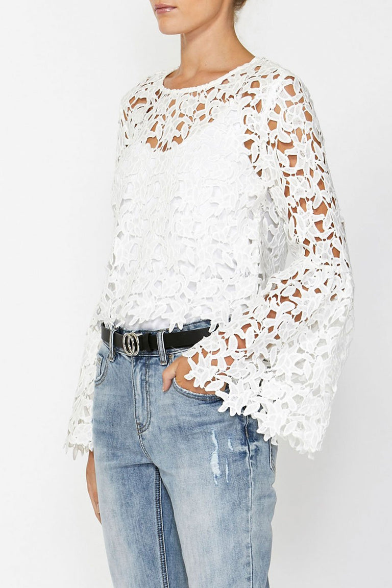 [TEST] Karla Lace Statement Top