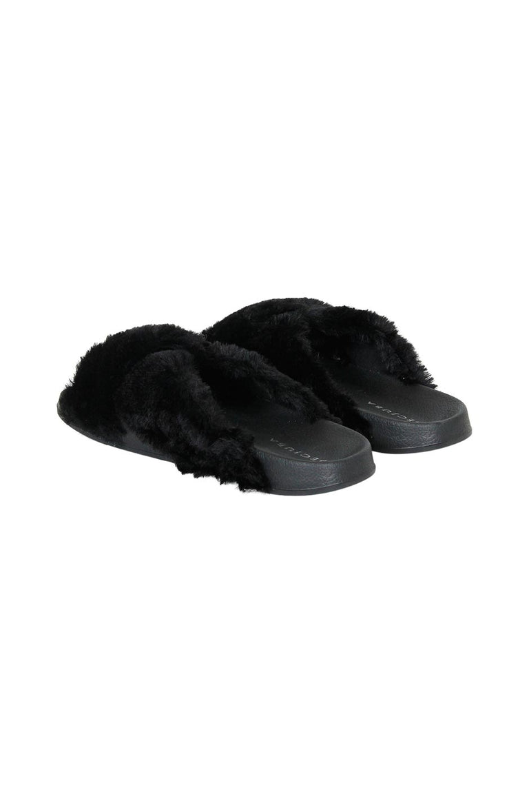 [TEST] Faux Fur Crossover Slide