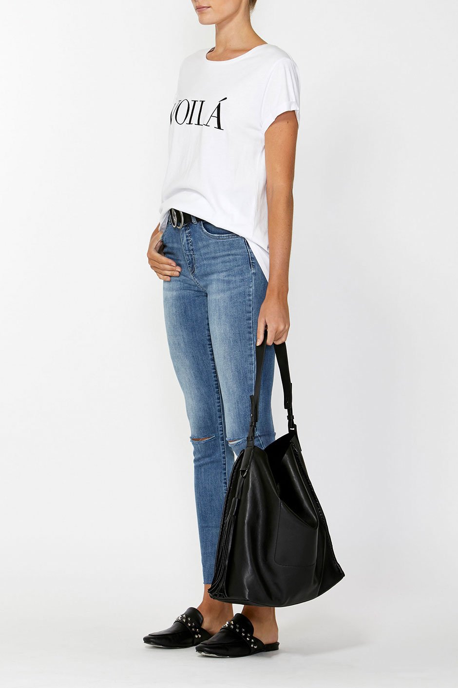 [TEST] Tassel Slouchy Tote Bag