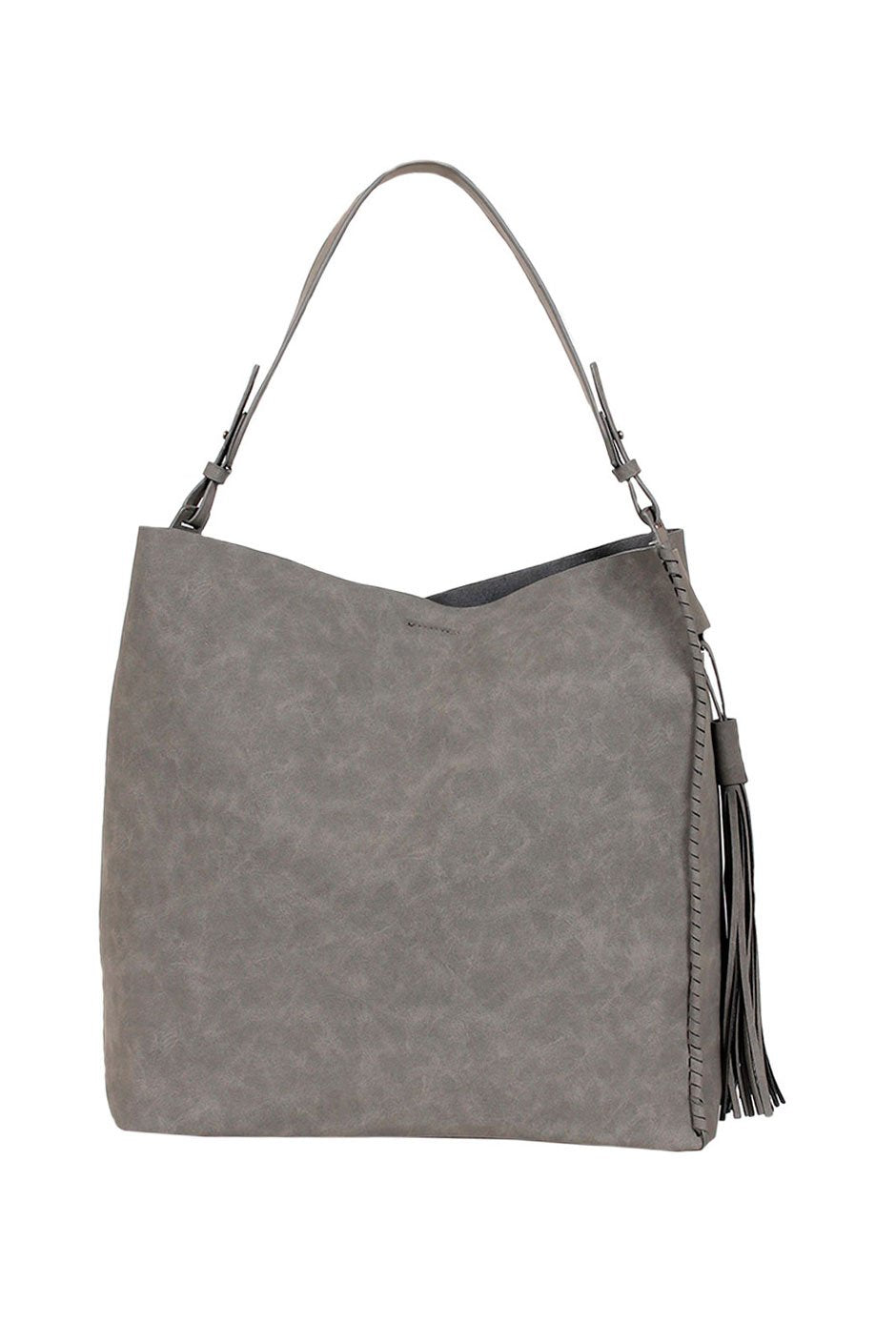 [TEST] Tassel Slouchy Tote Bag
