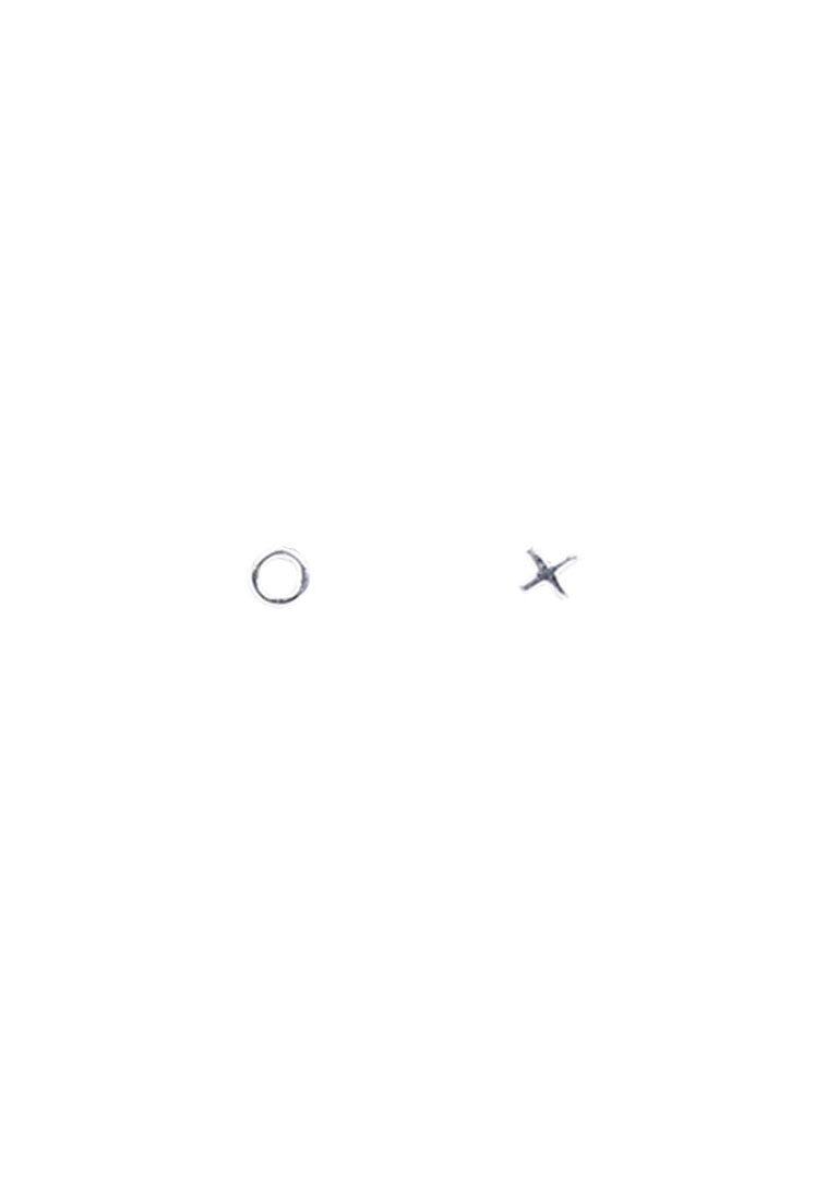 [TEST] Sterling Silver XO Earring