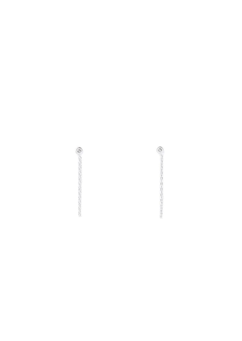 [TEST] Sterling Silver Chain Earring